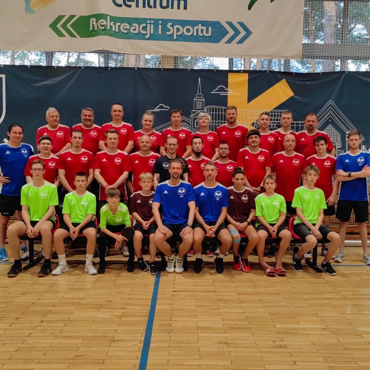 Plakat treningu Obóz Tenisa Stołowego 2024 - Filip Szymański