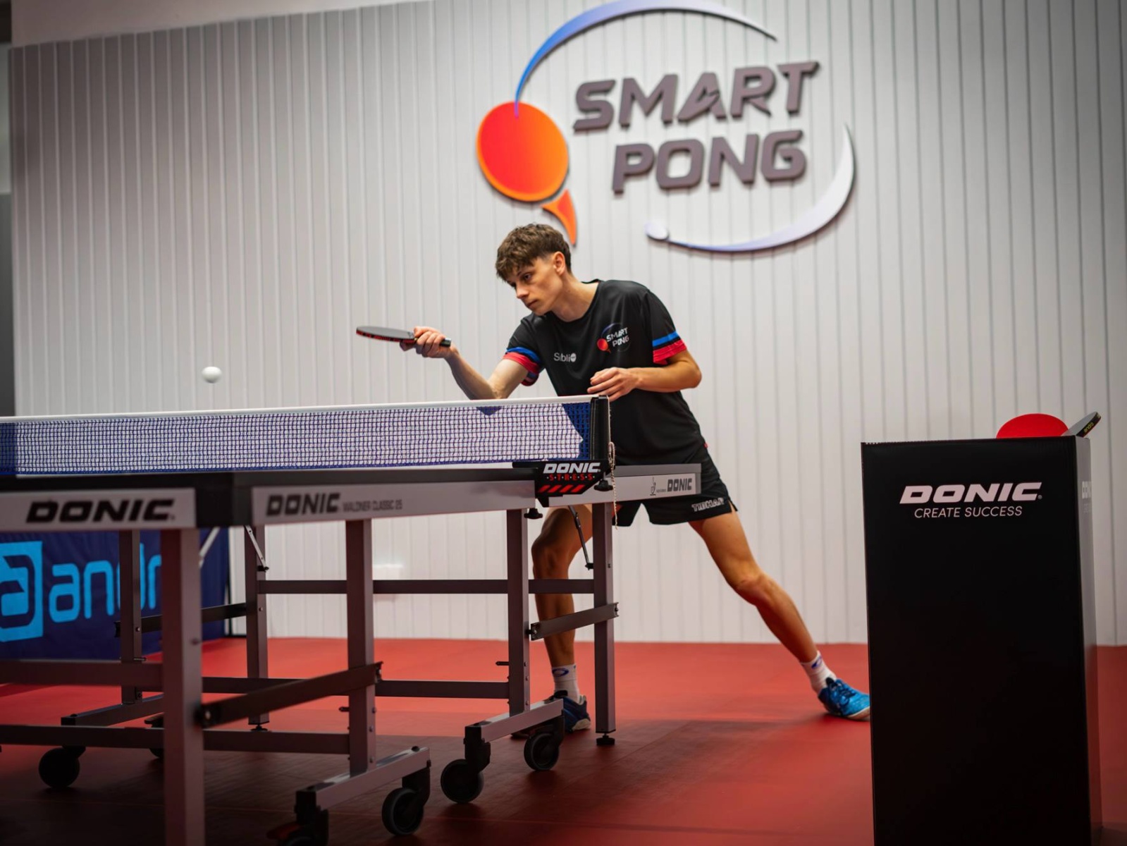 Plakat treningu Trening tenisa stołowego Kraków table tenis trainings in Cracow