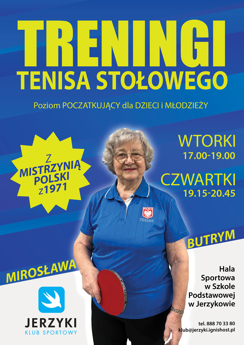 Plakat treningu Trening  dla początkujących