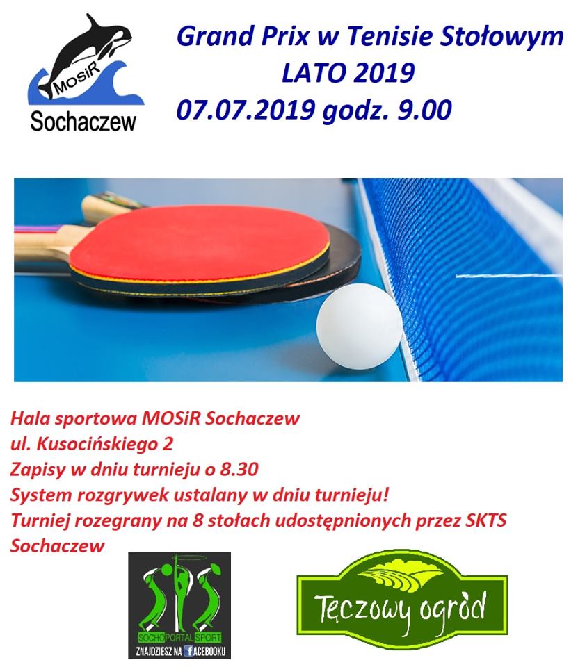 Plakat turnieju GRAND PRIX LATO 2019/ Sochaczew