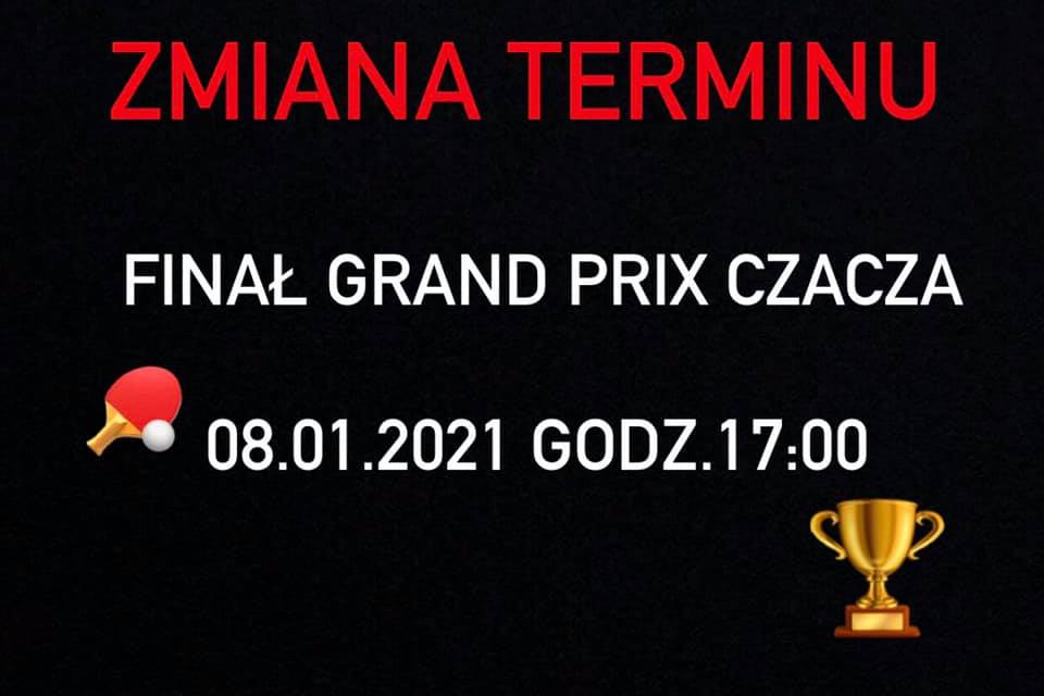 Plakat turnieju Jesienne Grand Prix Czacza- FINAŁ