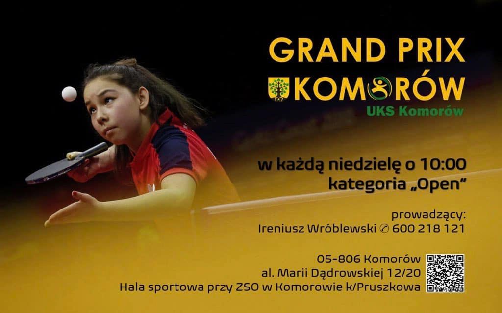 Plakat turnieju VII Grand Prix Komorów 4 czerwca 2023
