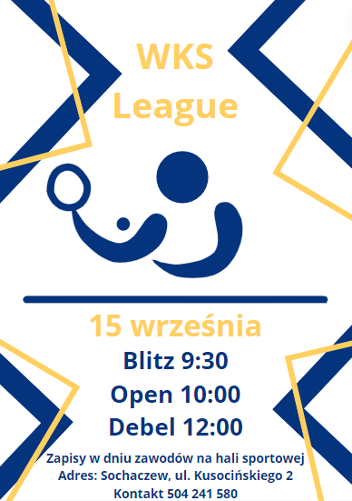 Plakat turnieju WKS League 2