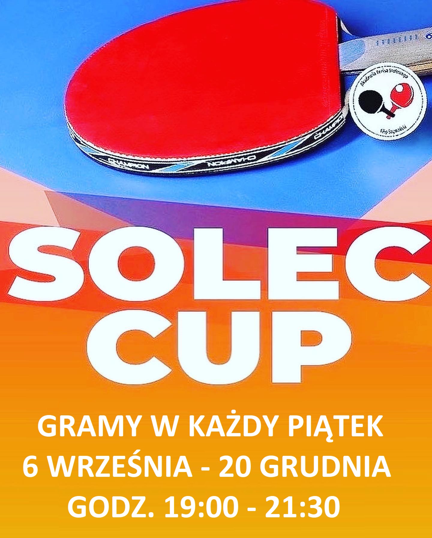 Plakat turnieju Turniej SOLEC CUP 2024 (Jesień) - 1 turniej