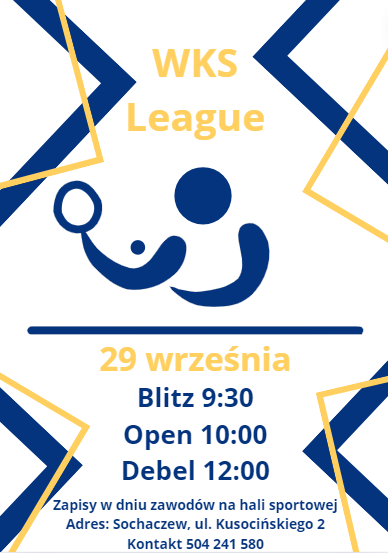 Plakat turnieju WKS League 3