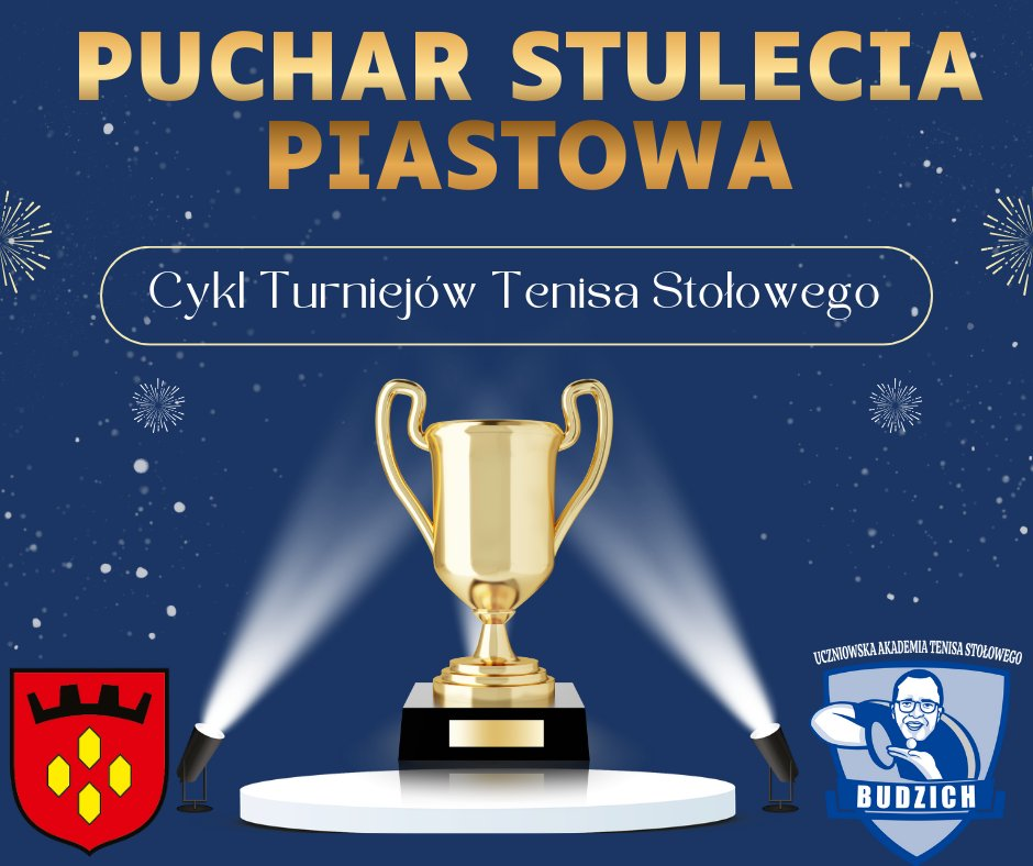 Plakat turnieju Puchar Stulecia Piastowa